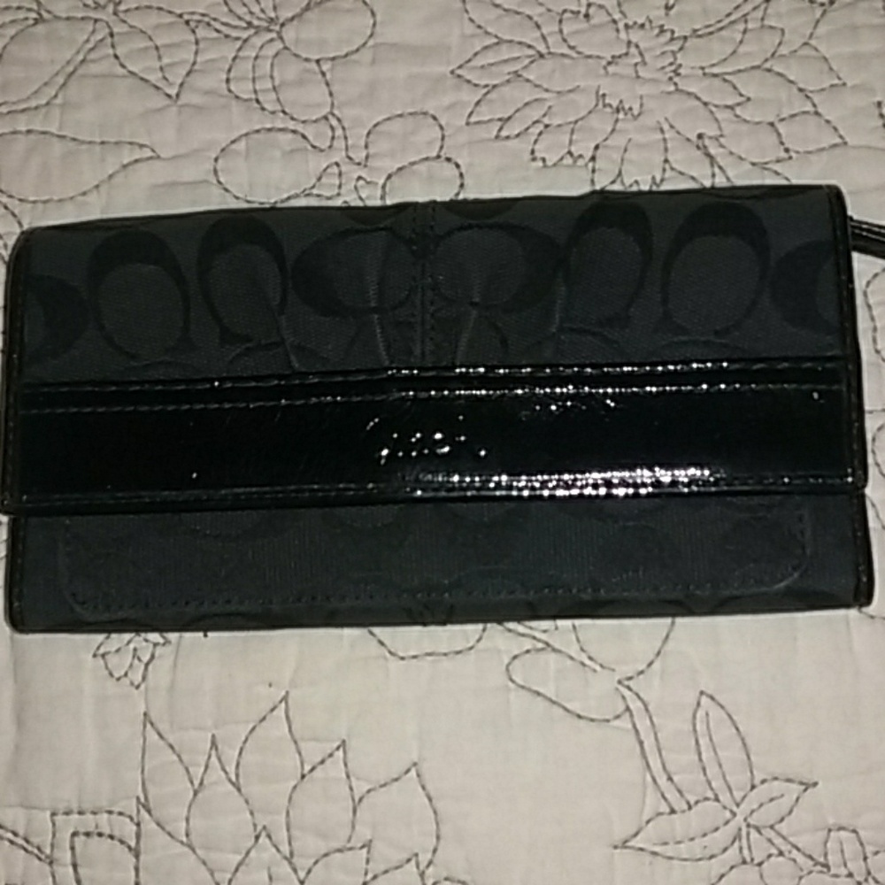 Authentic coach wallet
